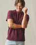Men's Rib Tee - Black Amber